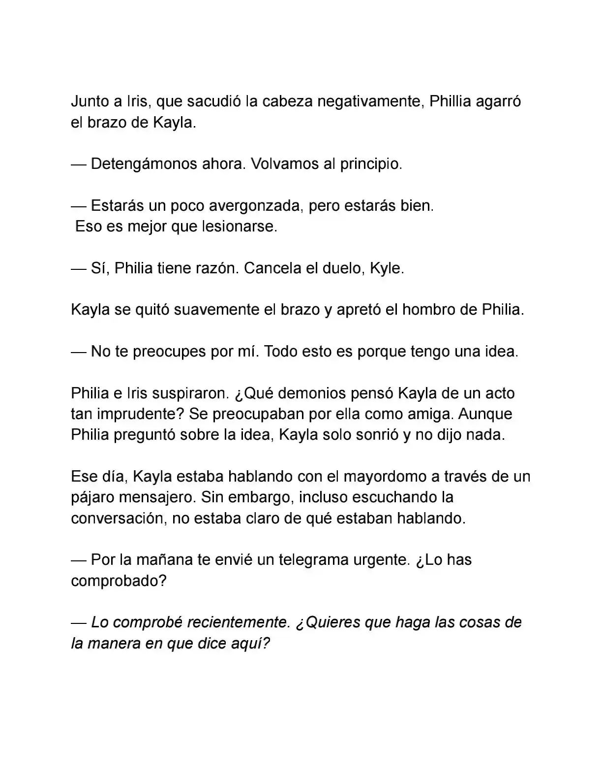 Primero Escondamos A Mi Hermano (Novela) - Capítulo 21 - Página 8 - LectorTMOo