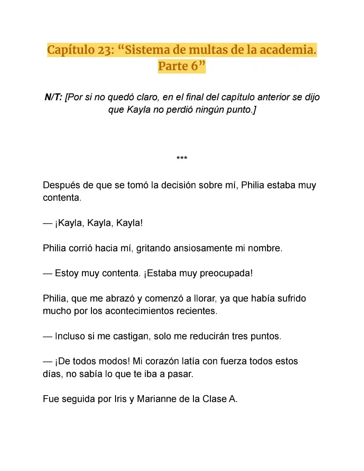 Primero Escondamos A Mi Hermano (Novela) - Capítulo 23 - Página 4 - LectorTMOo