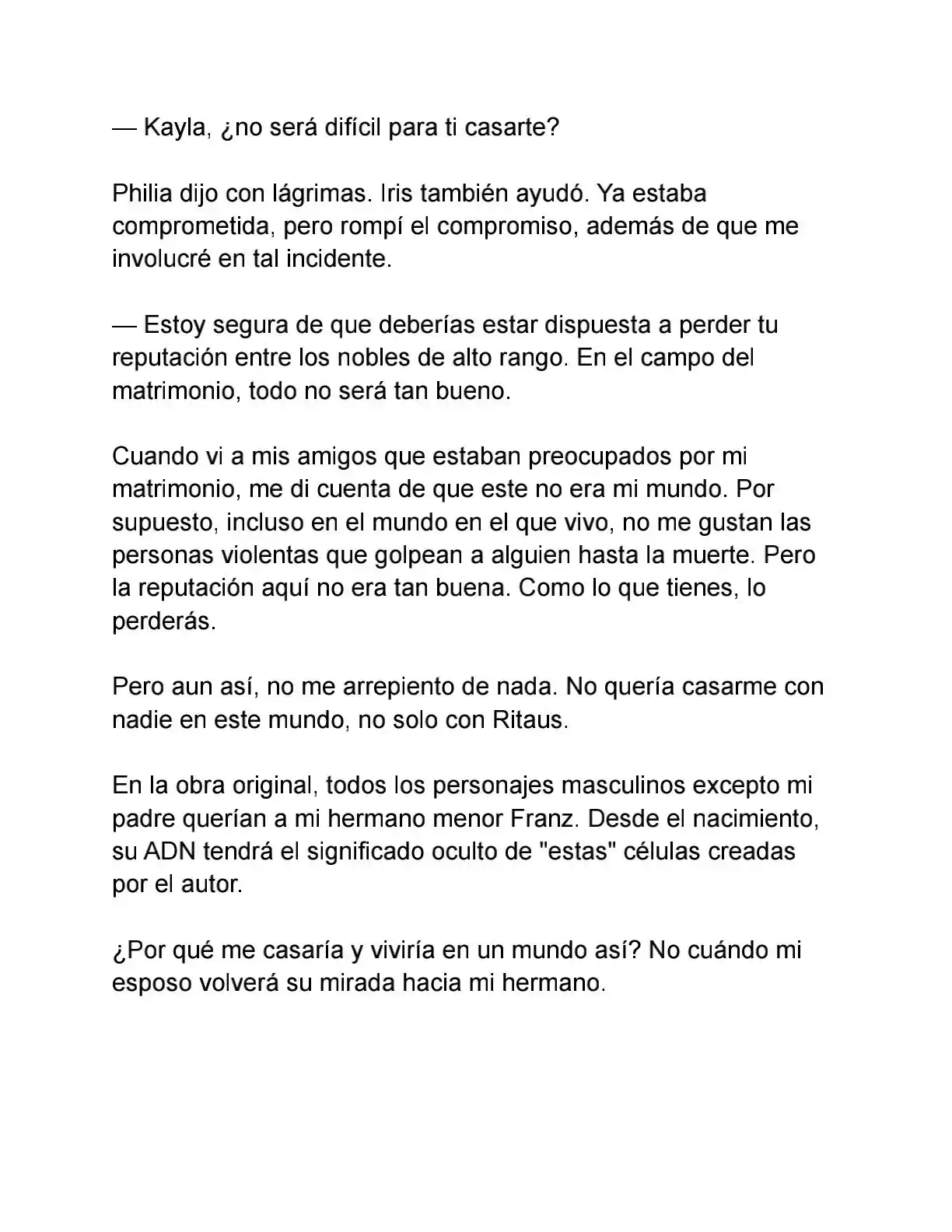 Primero Escondamos A Mi Hermano (Novela) - Capítulo 23 - Página 6 - LectorTMOo