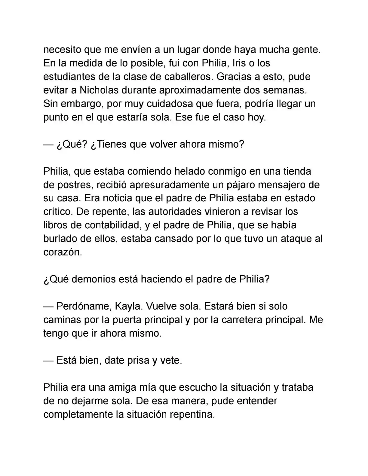 Primero Escondamos A Mi Hermano (Novela) - Capítulo 24 - Página 7 - LectorTMOo