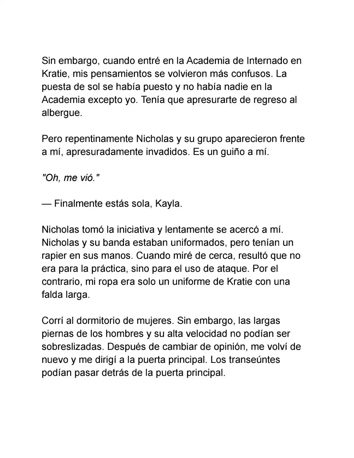 Primero Escondamos A Mi Hermano (Novela) - Capítulo 24 - Página 8 - LectorTMOo