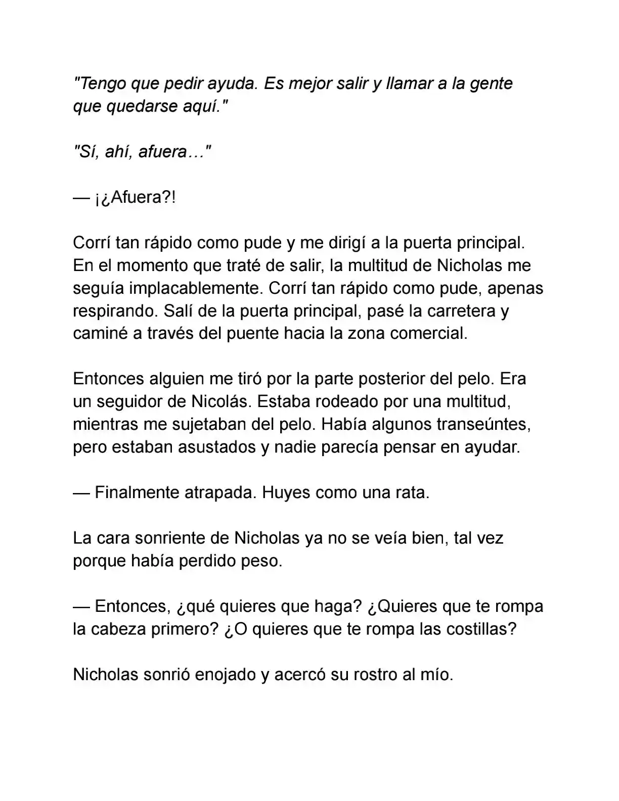 Primero Escondamos A Mi Hermano (Novela) - Capítulo 24 - Página 9 - LectorTMOo