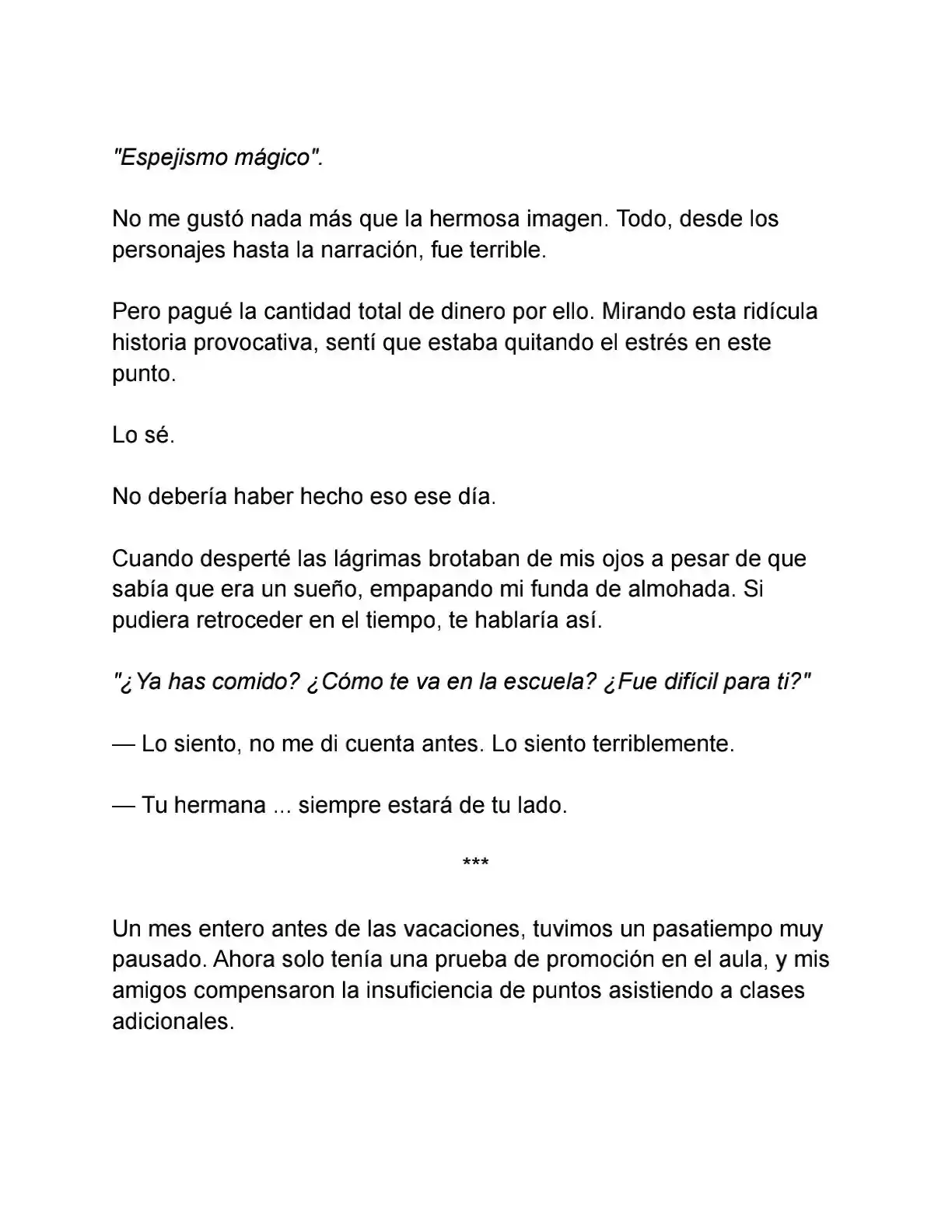 Primero Escondamos A Mi Hermano (Novela) - Capítulo 25 - Página 7 - LectorTMOo