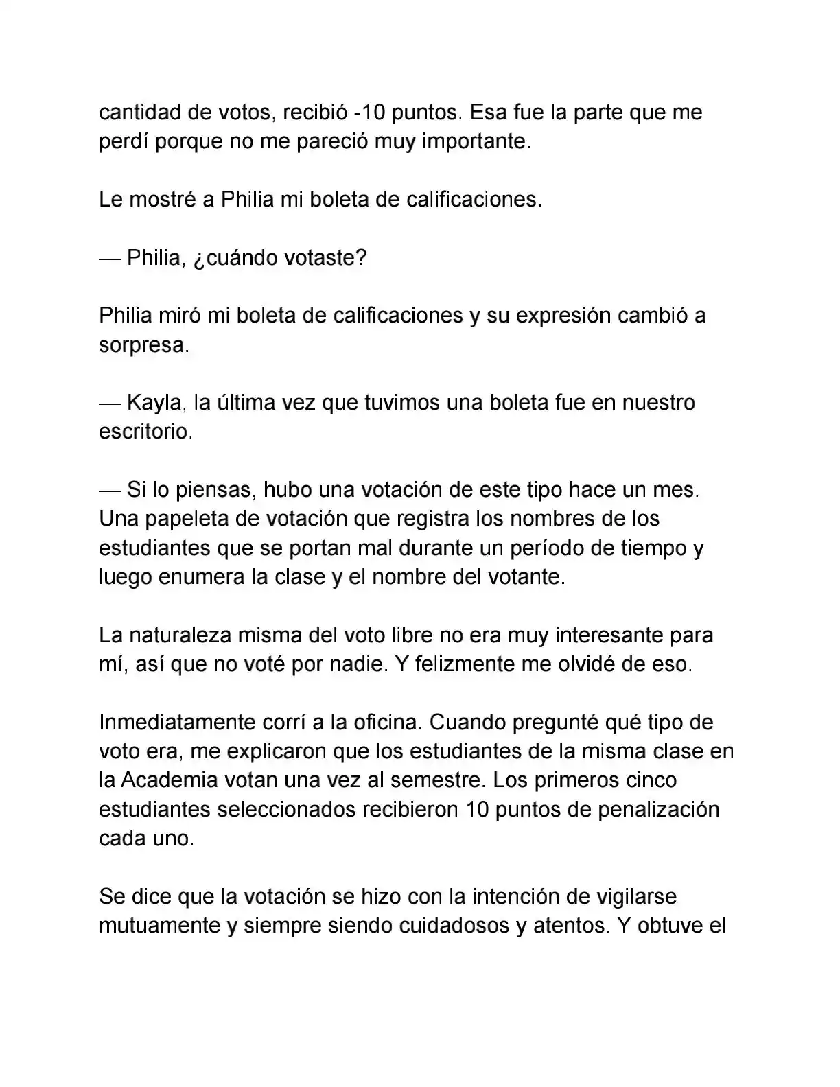 Primero Escondamos A Mi Hermano (Novela) - Capítulo 26 - Página 5 - LectorTMOo