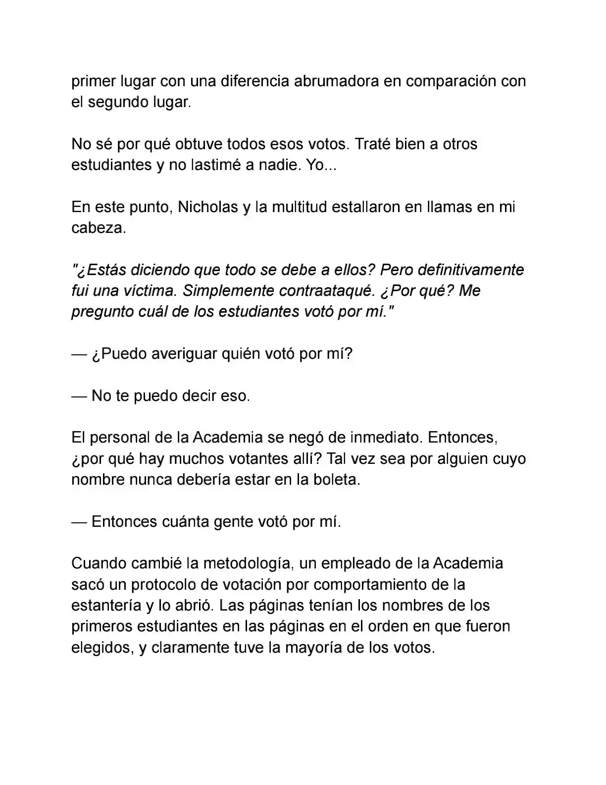 Primero Escondamos A Mi Hermano (Novela) - Capítulo 26 - Página 6 - LectorTMOo