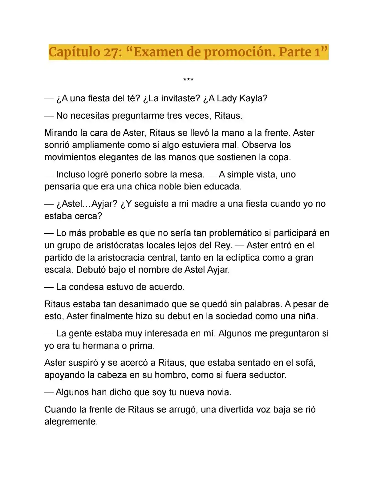 Primero Escondamos A Mi Hermano (Novela) - Capítulo 27 - Página 4 - LectorTMOo