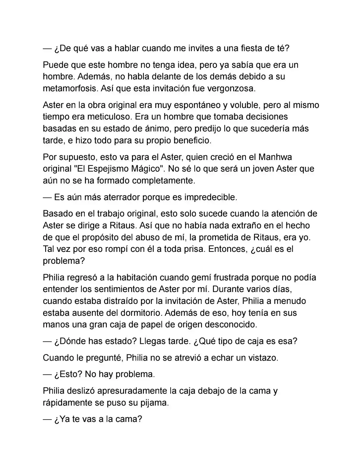 Primero Escondamos A Mi Hermano (Novela) - Capítulo 27 - Página 7 - LectorTMOo