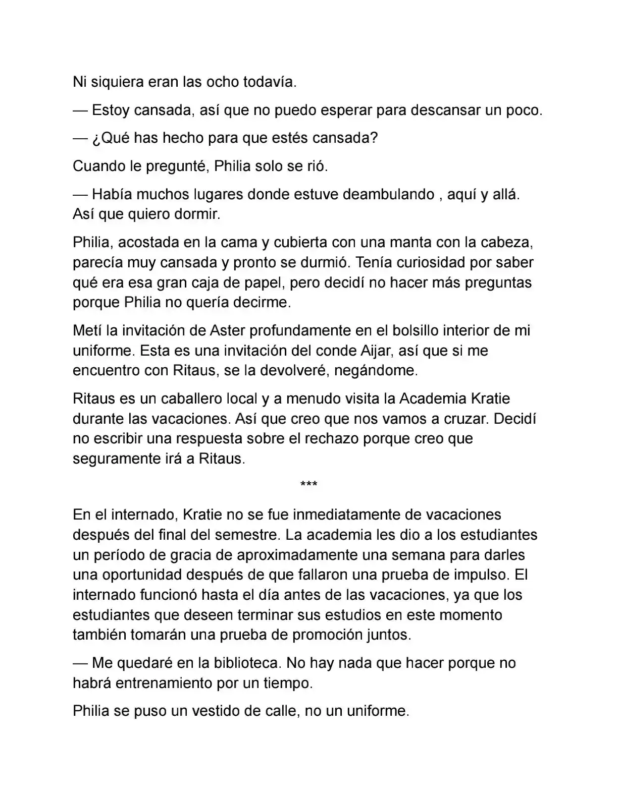 Primero Escondamos A Mi Hermano (Novela) - Capítulo 27 - Página 8 - LectorTMOo