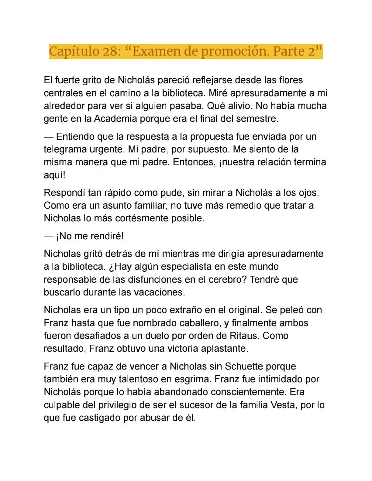 Primero Escondamos A Mi Hermano (Novela) - Capítulo 28 - Página 4 - LectorTMOo