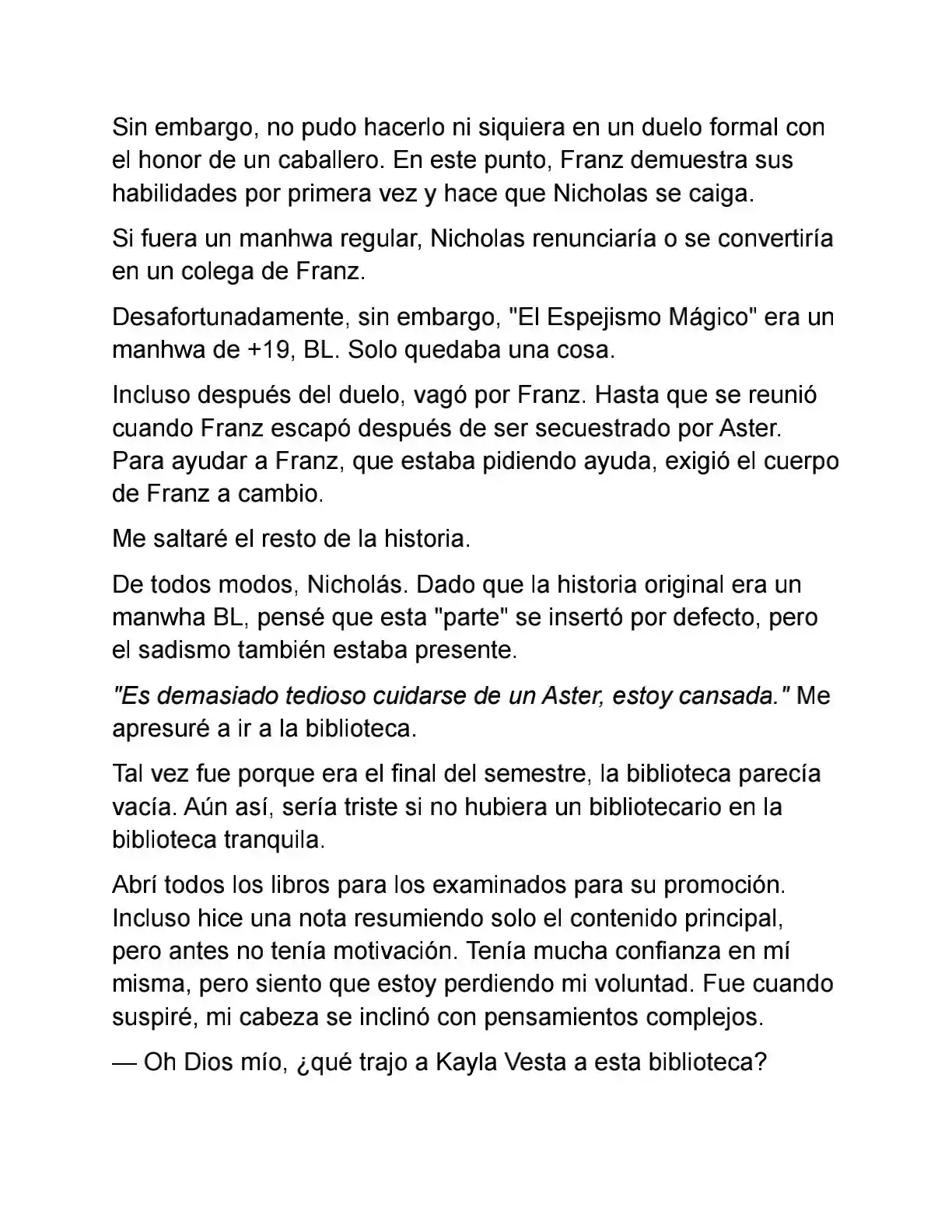 Primero Escondamos A Mi Hermano (Novela) - Capítulo 28 - Página 5 - LectorTMOo