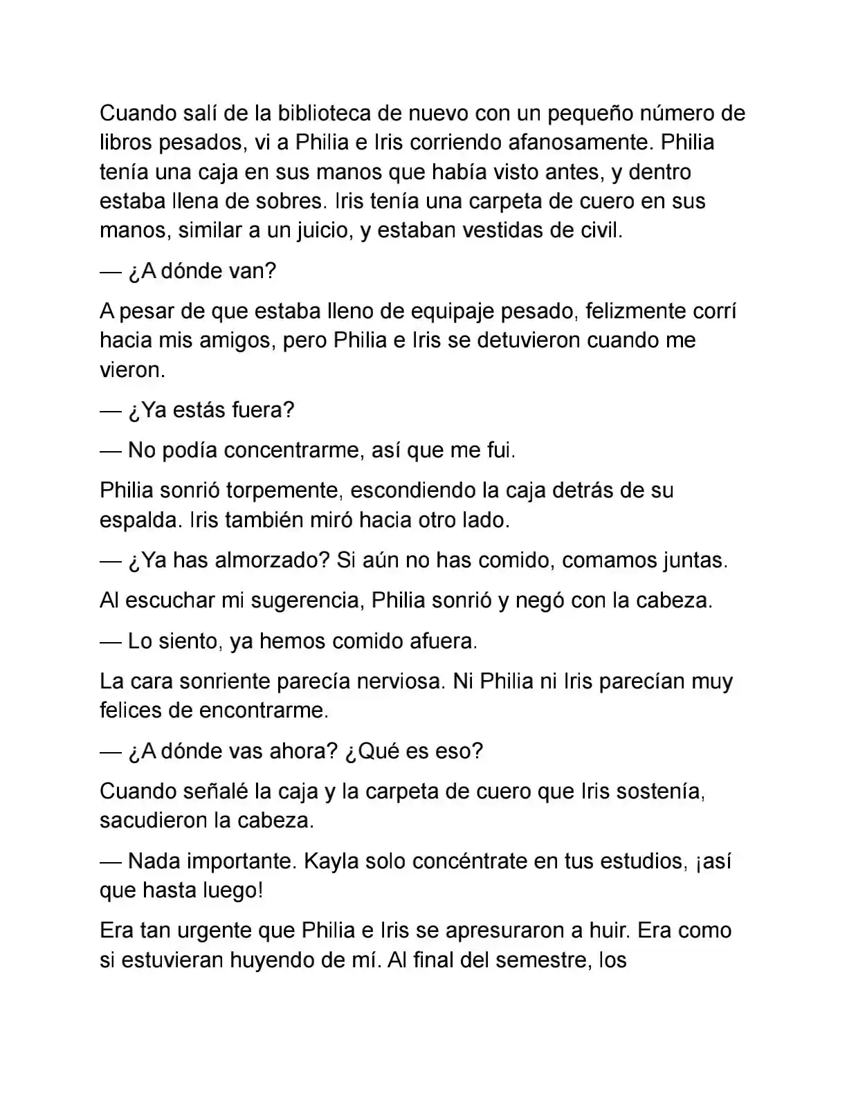 Primero Escondamos A Mi Hermano (Novela) - Capítulo 28 - Página 10 - LectorTMOo