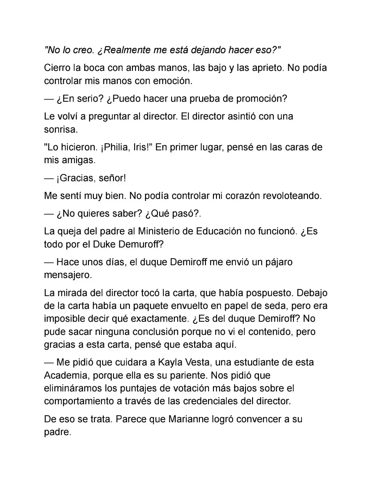 Primero Escondamos A Mi Hermano (Novela) - Capítulo 29 - Página 10 - LectorTMOo