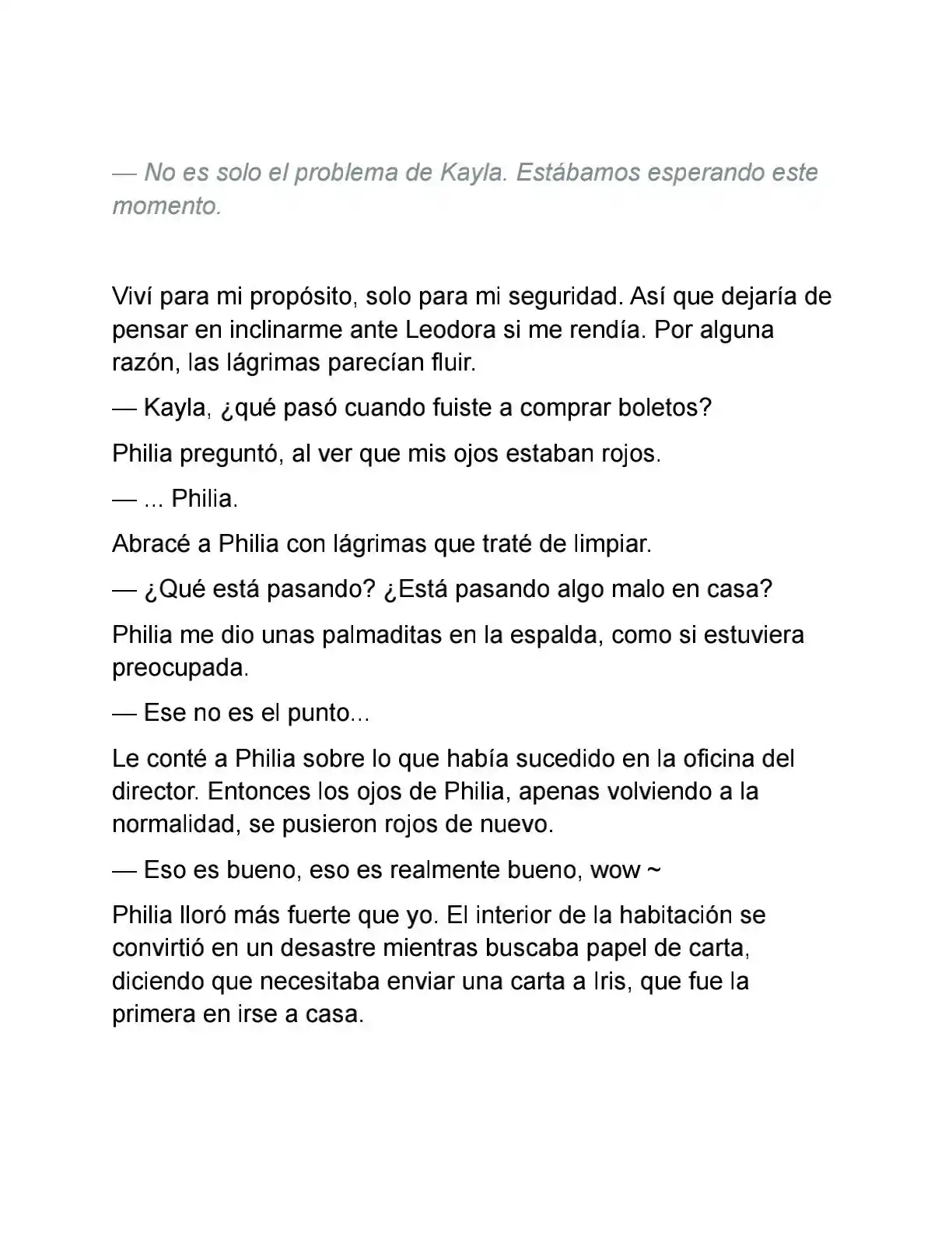 Primero Escondamos A Mi Hermano (Novela) - Capítulo 29 - Página 12 - LectorTMOo