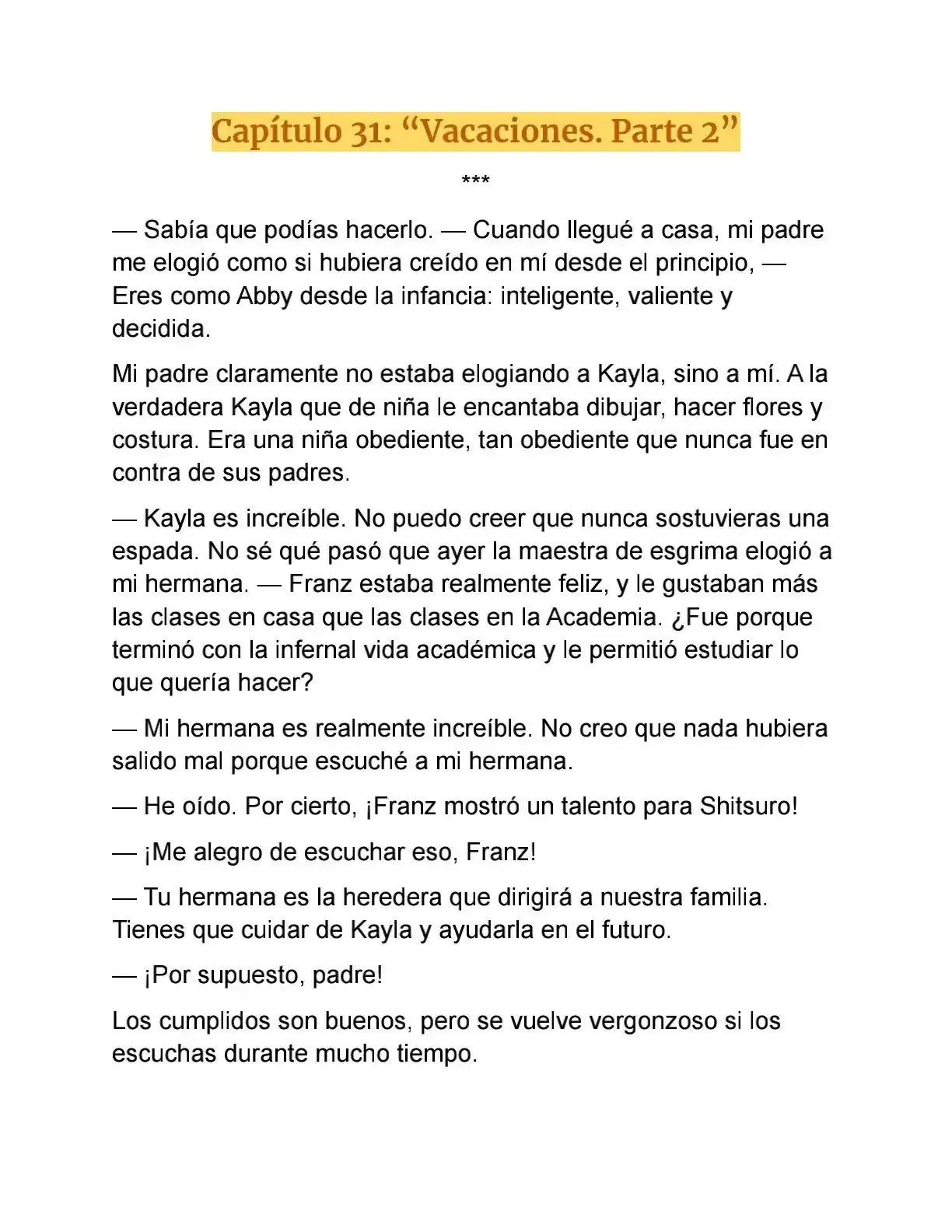 Primero Escondamos A Mi Hermano (Novela) - Capítulo 31 - Página 4 - LectorTMOo