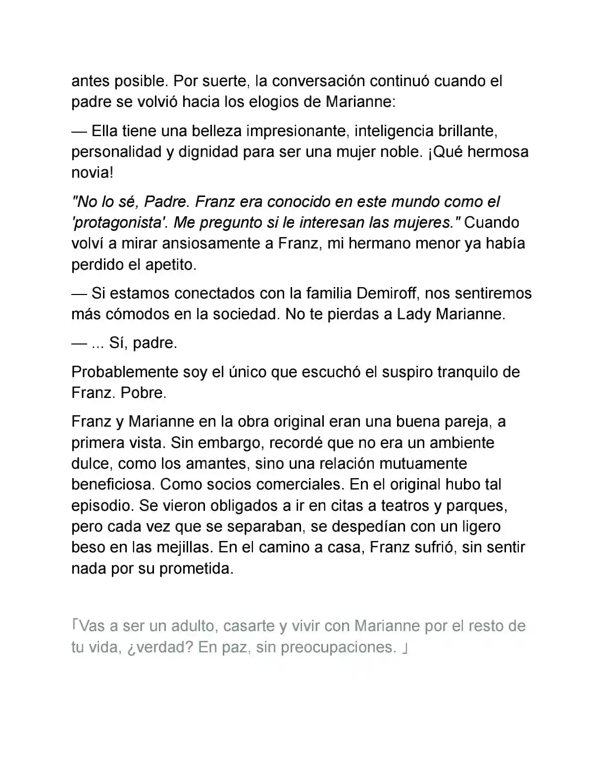 Primero Escondamos A Mi Hermano (Novela) - Capítulo 31 - Página 6 - LectorTMOo
