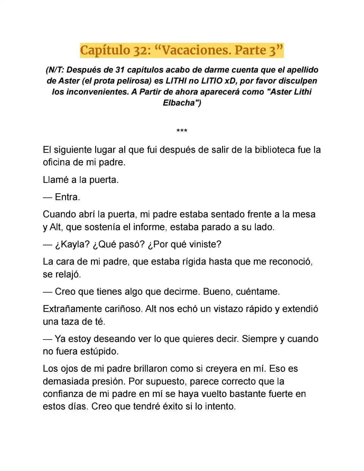 Primero Escondamos A Mi Hermano (Novela) - Capítulo 32 - Página 4 - LectorTMOo