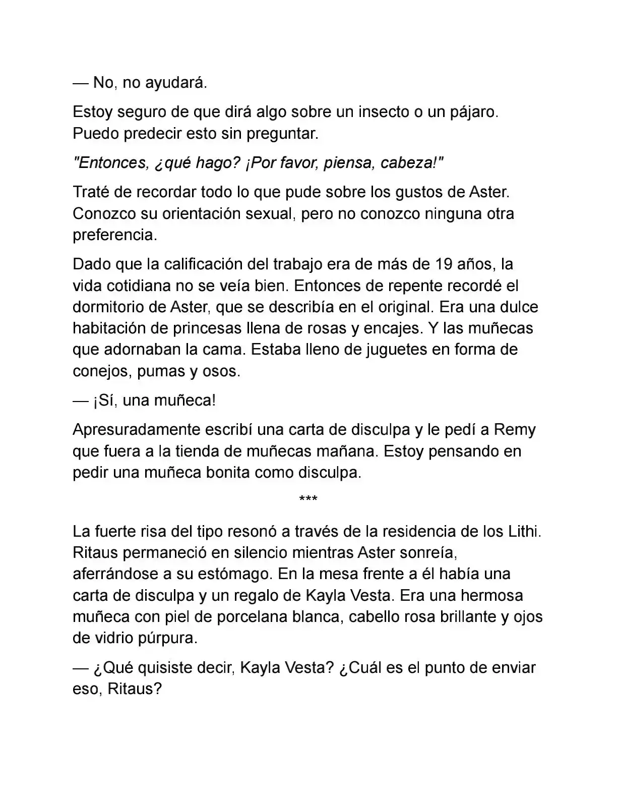 Primero Escondamos A Mi Hermano (Novela) - Capítulo 32 - Página 8 - LectorTMOo