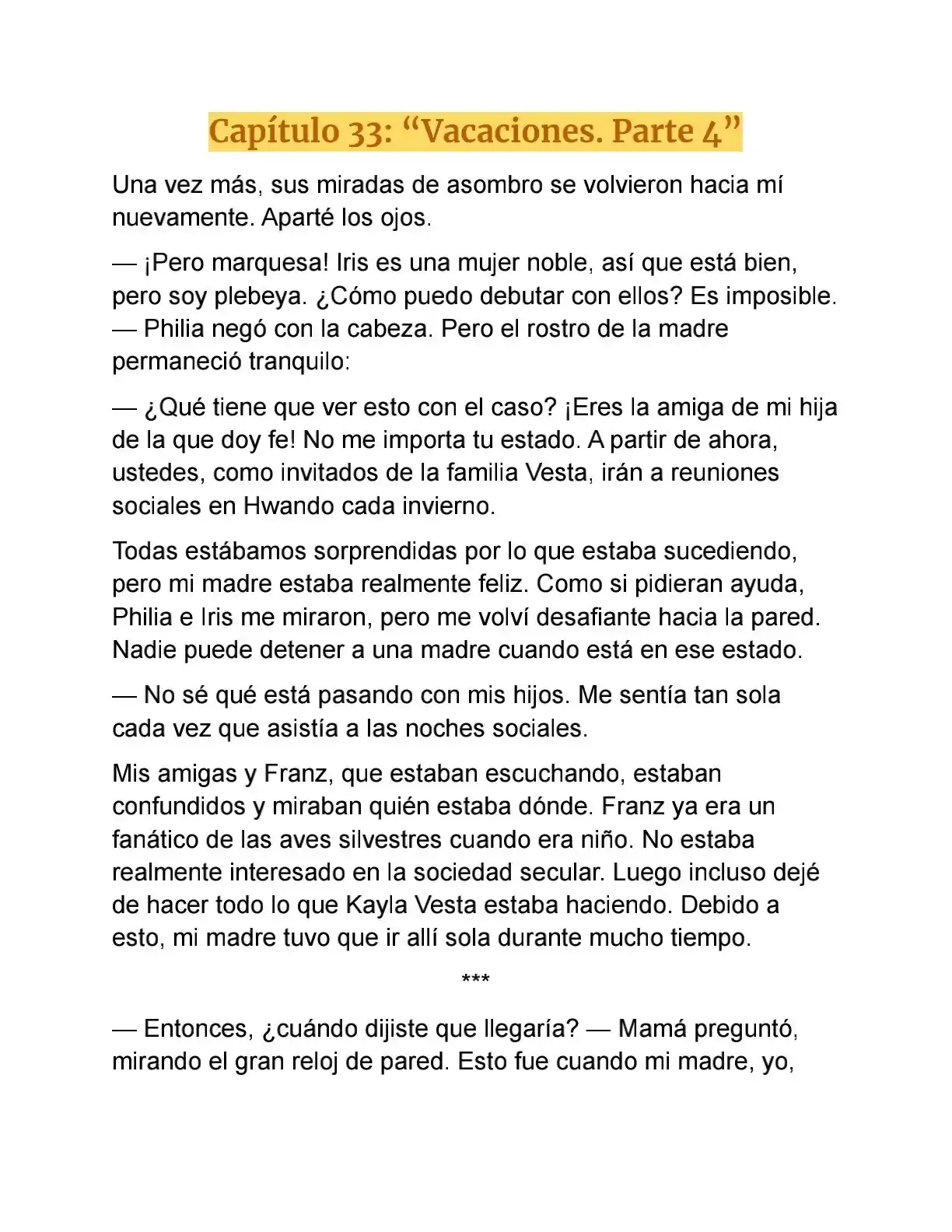 Primero Escondamos A Mi Hermano (Novela) - Capítulo 33 - Página 5 - LectorTMOo