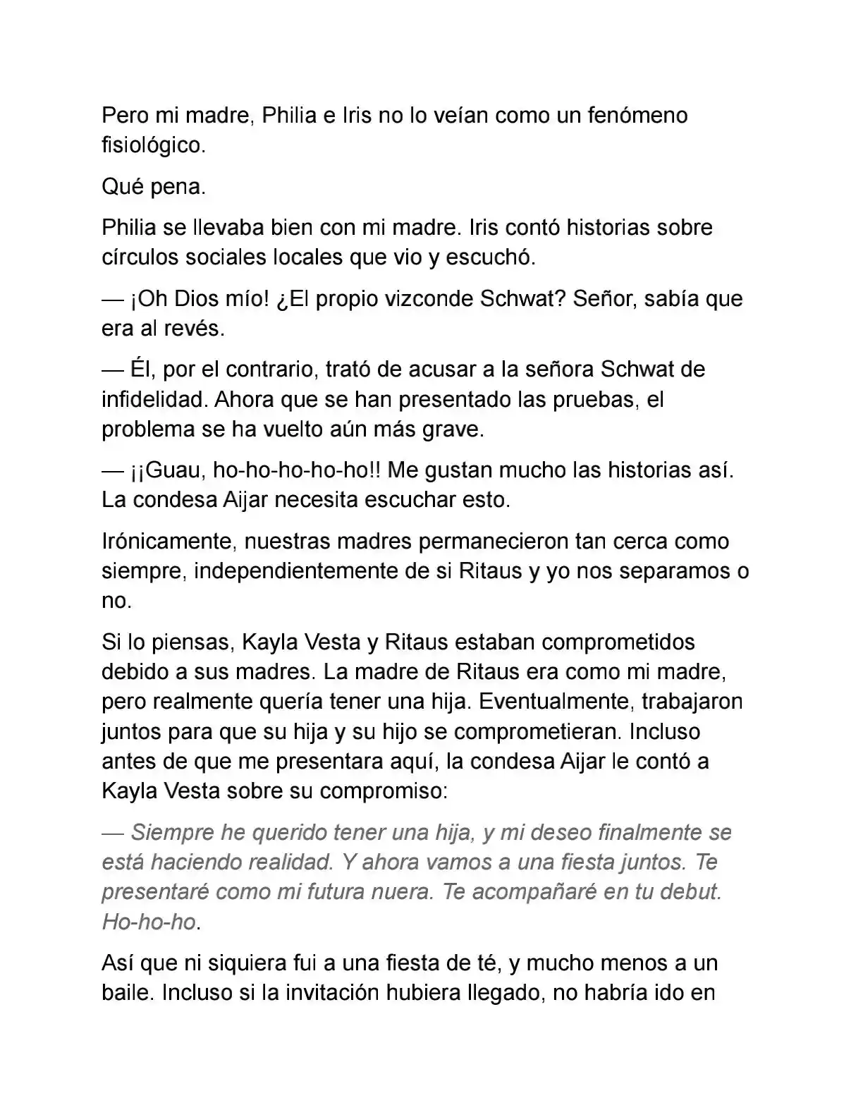 Primero Escondamos A Mi Hermano (Novela) - Capítulo 33 - Página 8 - LectorTMOo