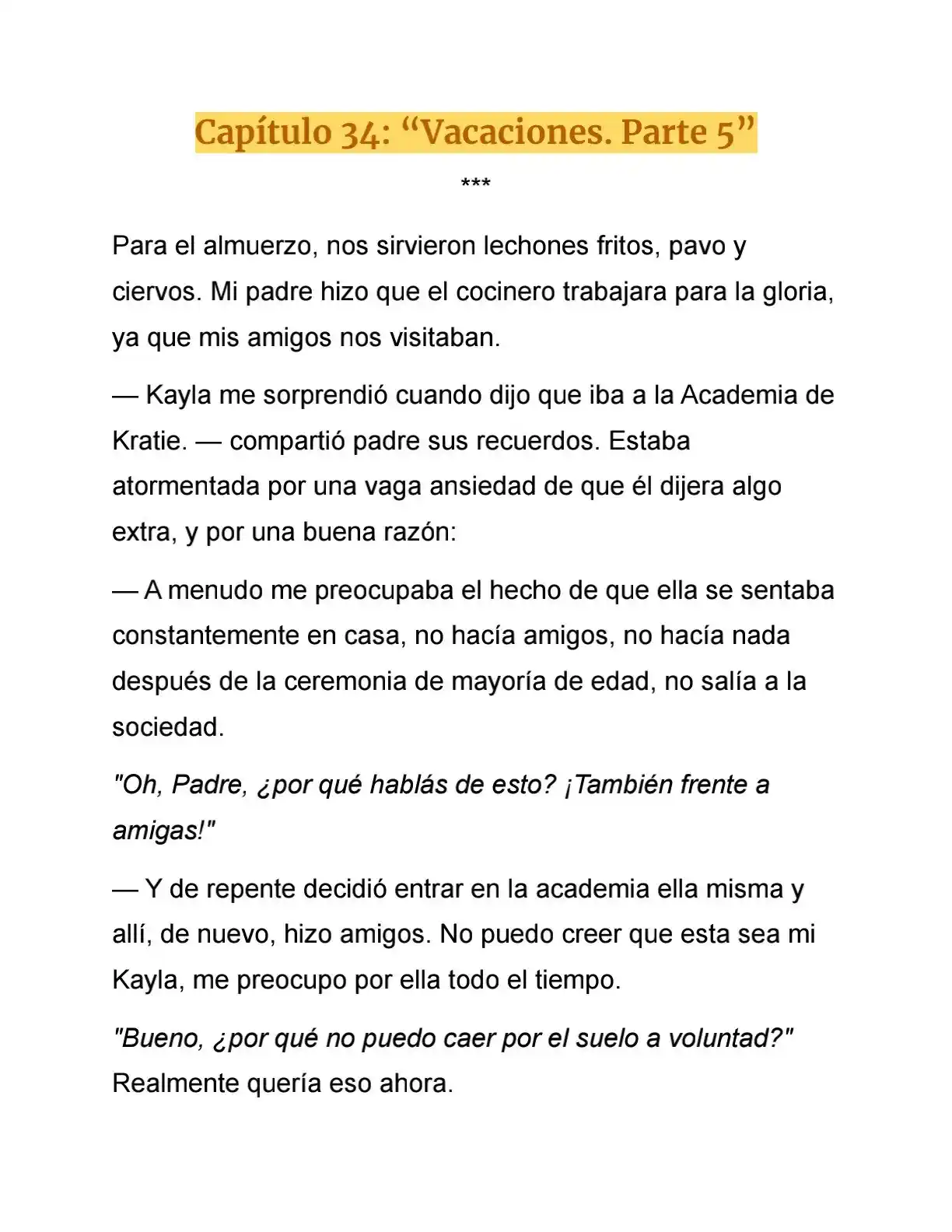 Primero Escondamos A Mi Hermano (Novela) - Capítulo 34 - Página 5 - LectorTMOo