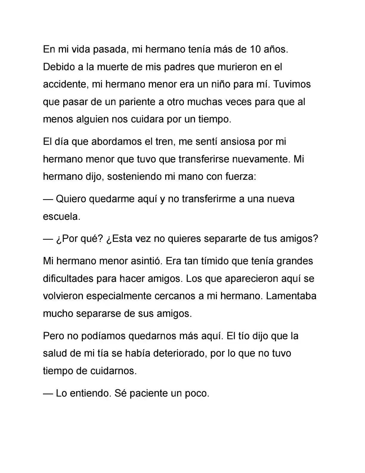 Primero Escondamos A Mi Hermano (Novela) - Capítulo 34 - Página 10 - LectorTMOo