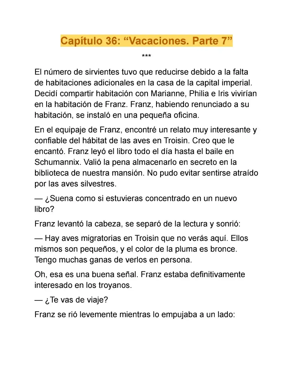 Primero Escondamos A Mi Hermano (Novela) - Capítulo 36 - Página 5 - LectorTMOo