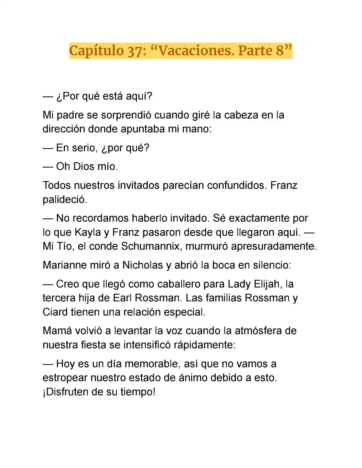 Primero Escondamos A Mi Hermano (Novela) - Capítulo 37 - Página 5 - LectorTMOo