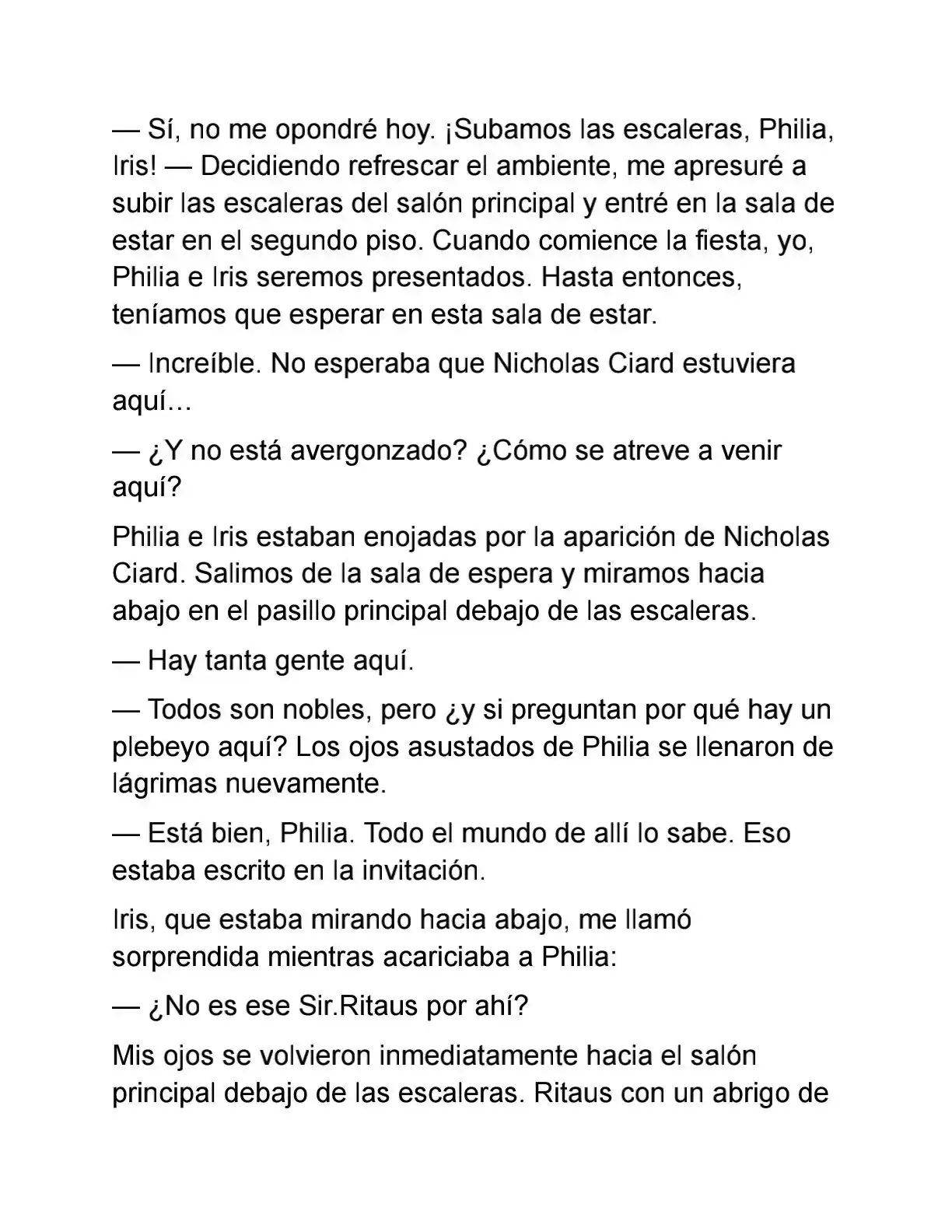 Primero Escondamos A Mi Hermano (Novela) - Capítulo 37 - Página 6 - LectorTMOo