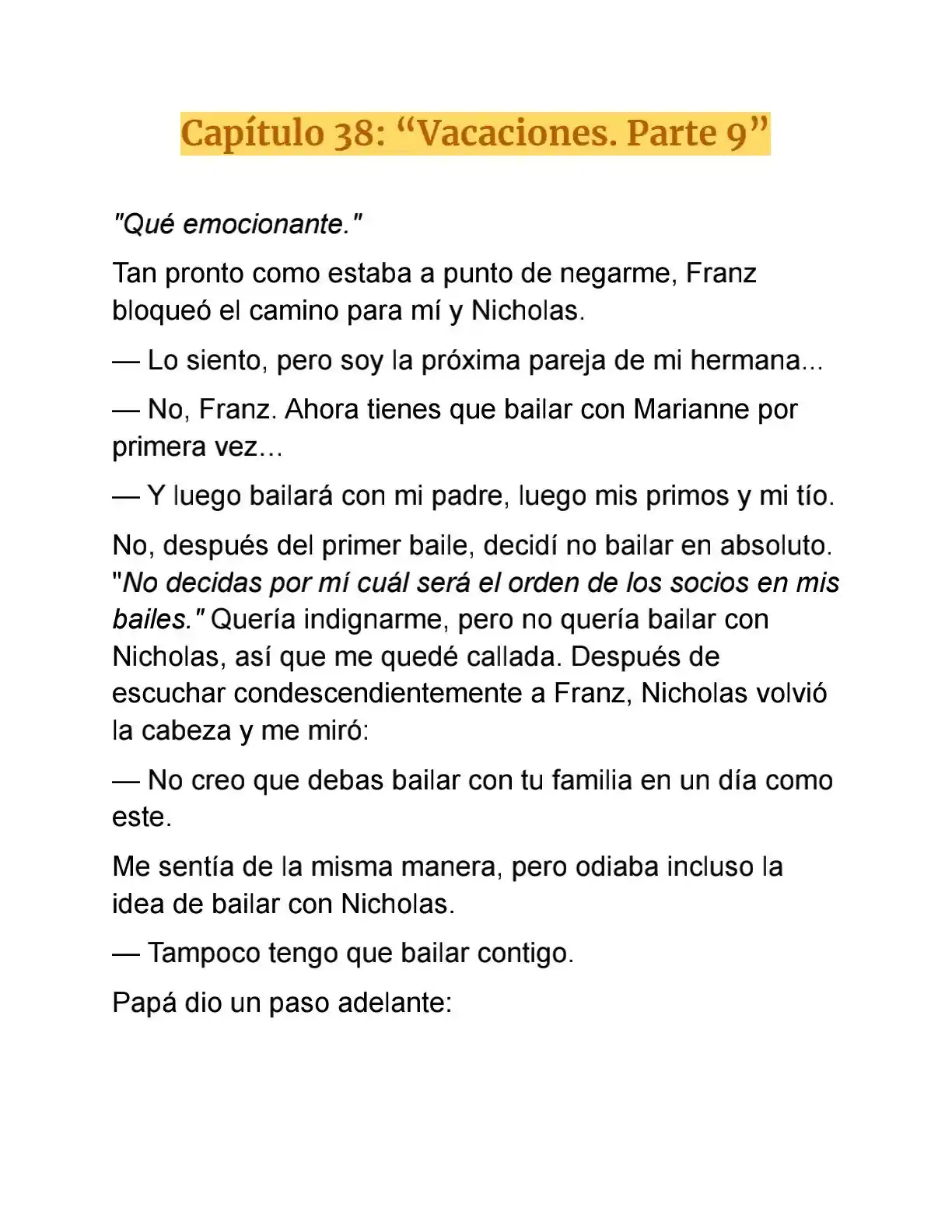 Primero Escondamos A Mi Hermano (Novela) - Capítulo 38 - Página 5 - LectorTMOo