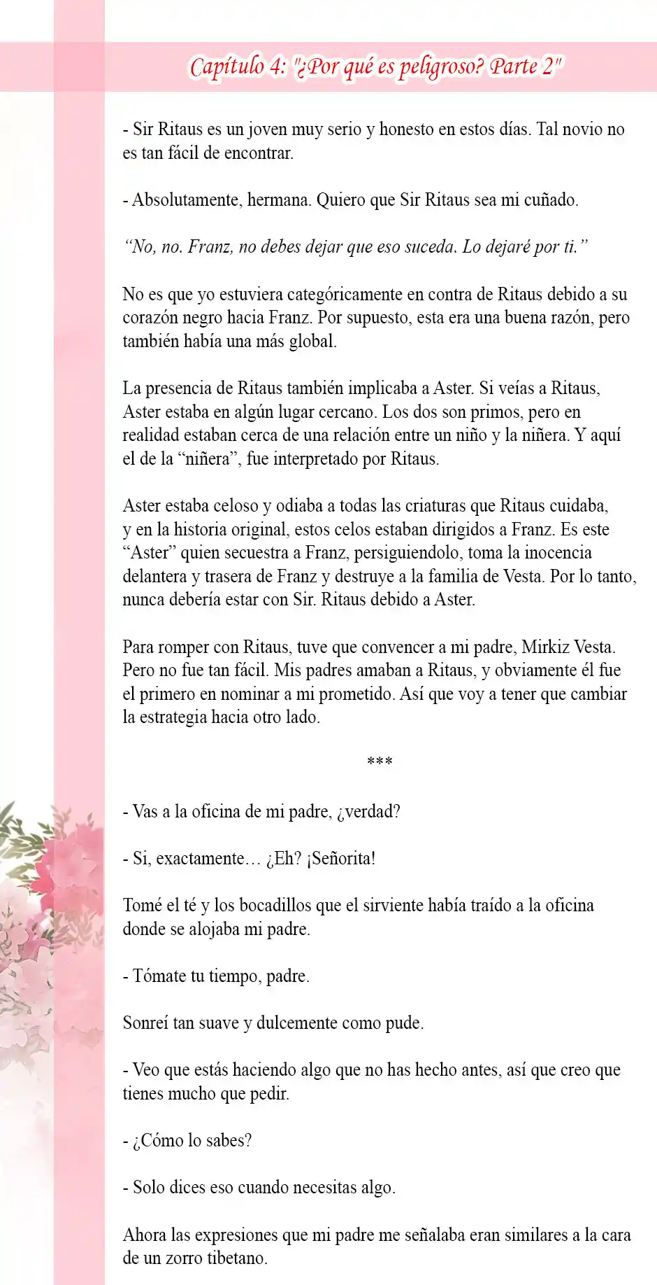 Primero Escondamos A Mi Hermano (Novela) - Capítulo 4 - Página 4 - LectorTMOo