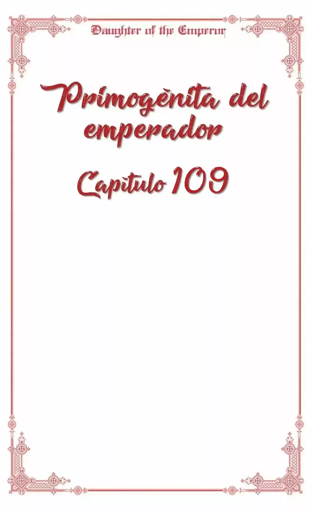 Primogénita Del Emperador - Capítulo 109 - Página 7 - LectorTMOo