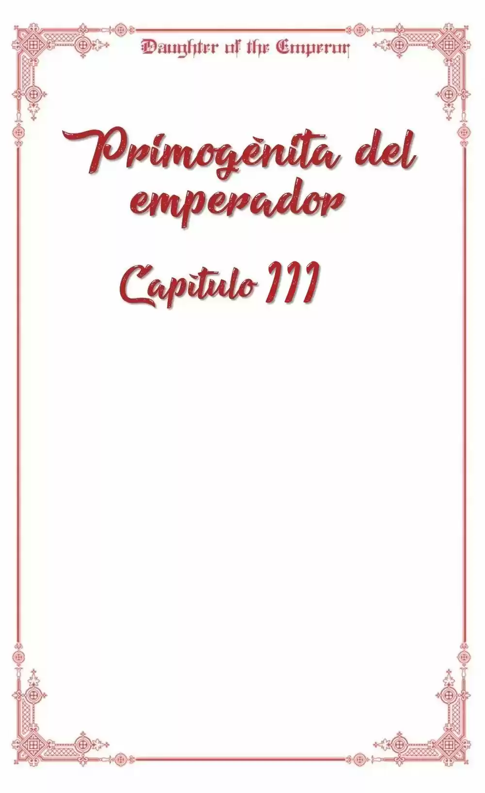 Primogénita Del Emperador - Capítulo 111 - Página 7 - LectorTMOo