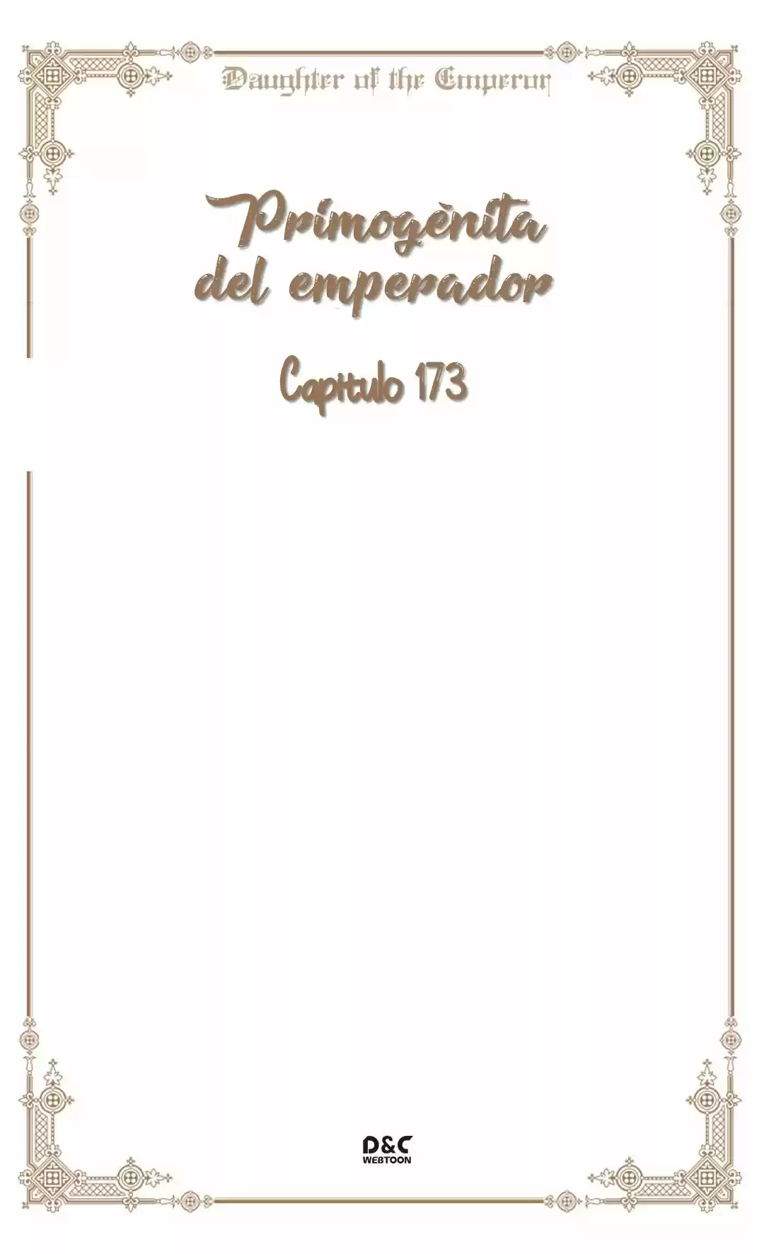 Primogénita Del Emperador - Capítulo 173 - Página 5 - LectorTMOo