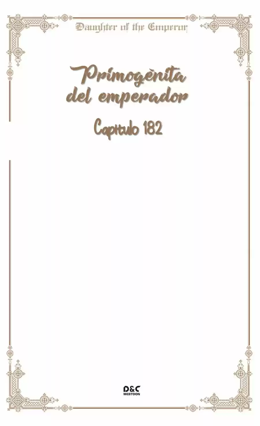Primogénita Del Emperador - Capítulo 182 - Página 9 - LectorTMOo