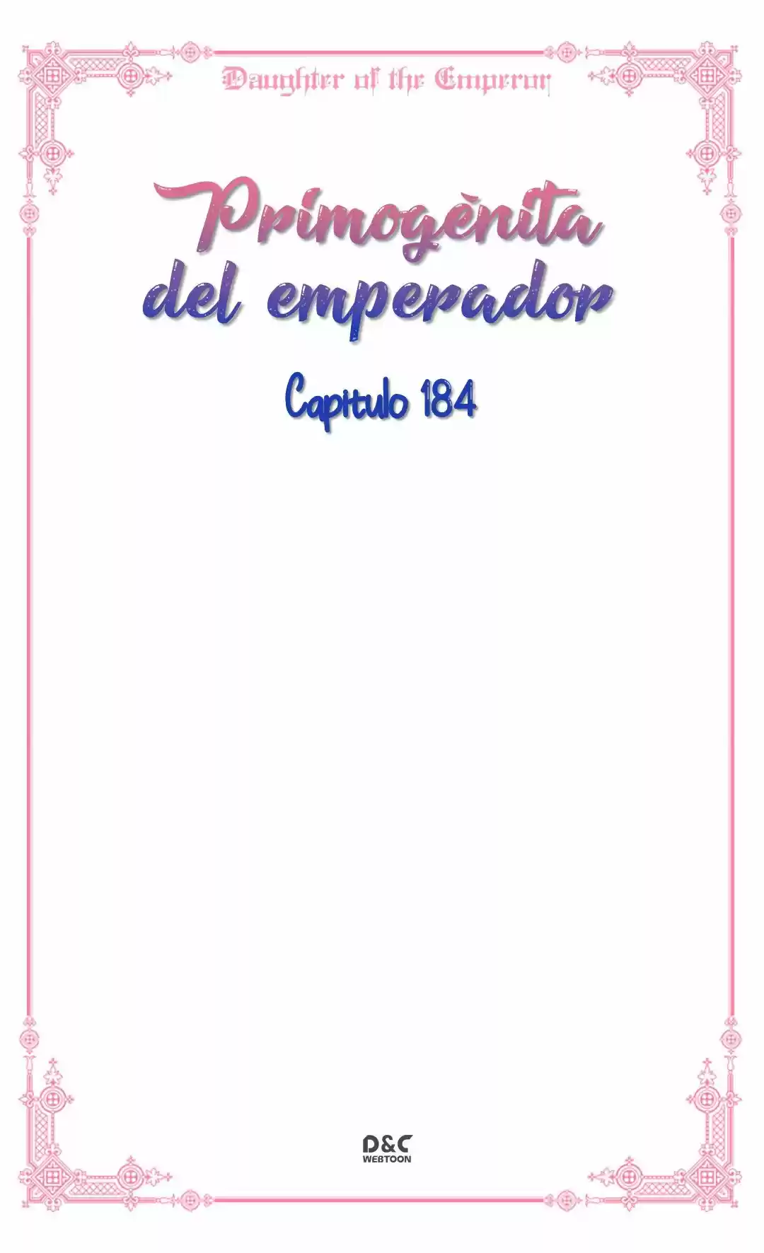 Primogénita Del Emperador - Capítulo 184 - Página 13 - LectorTMOo