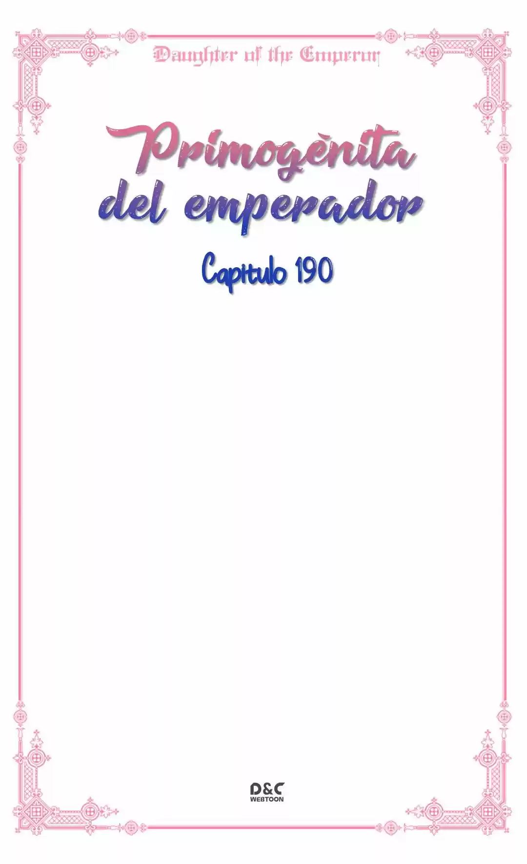 Primogénita Del Emperador - Capítulo 190 - Página 10 - LectorTMOo