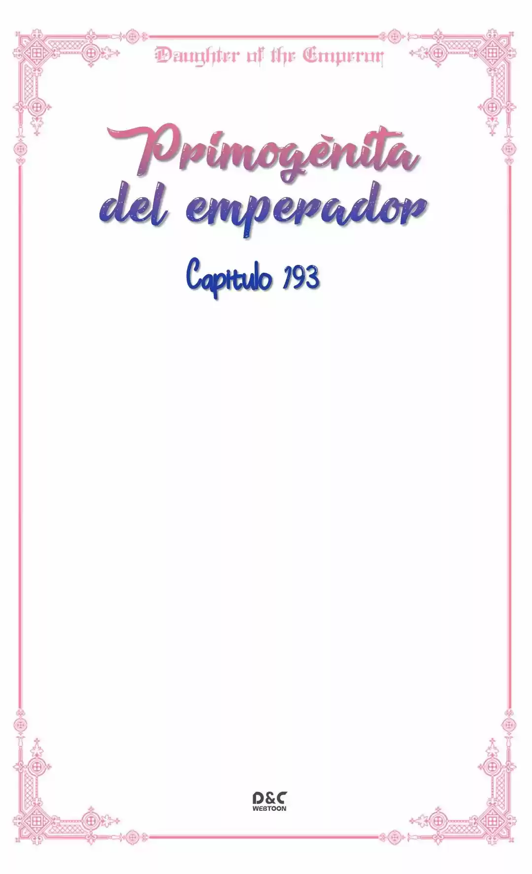 Primogénita Del Emperador - Capítulo 193 - Página 8 - LectorTMOo