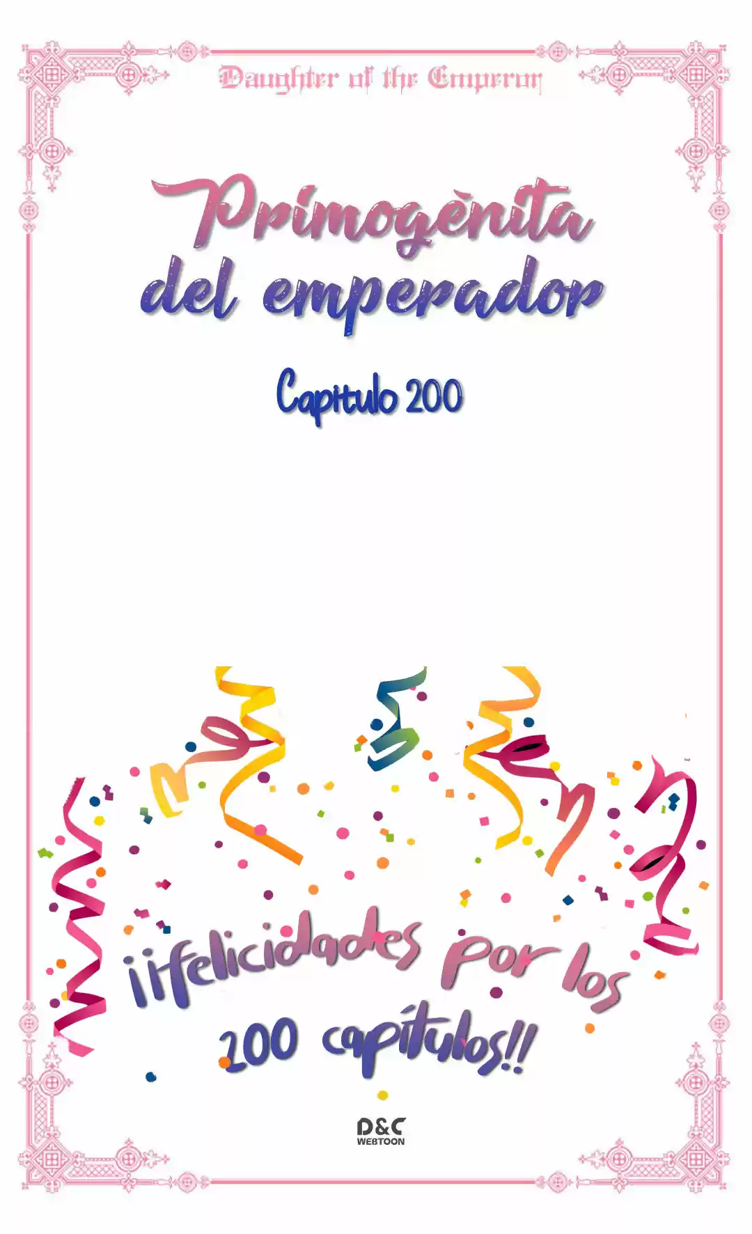 Primogénita Del Emperador - Capítulo 200 - Página 5 - LectorTMOo