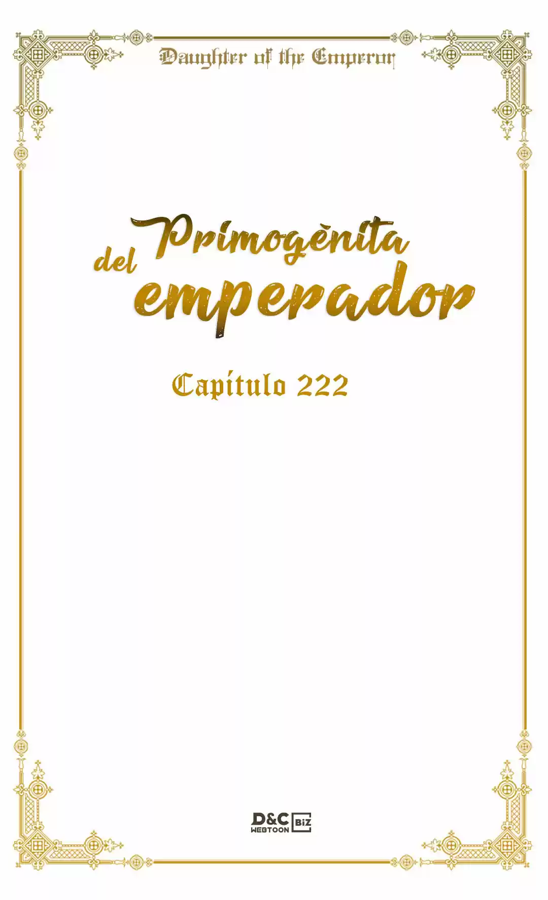 Primogénita Del Emperador - Capítulo 222 - Página 2 - LectorTMOo