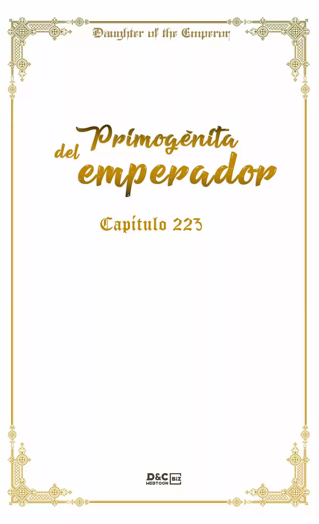 Primogénita Del Emperador - Capítulo 223 - Página 2 - LectorTMOo