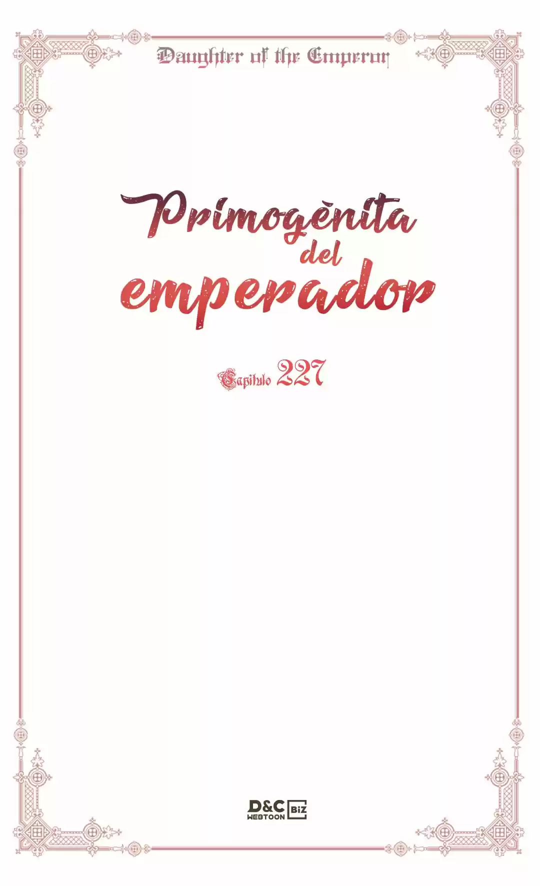 Primogénita Del Emperador - Capítulo 227 - Página 2 - LectorTMOo