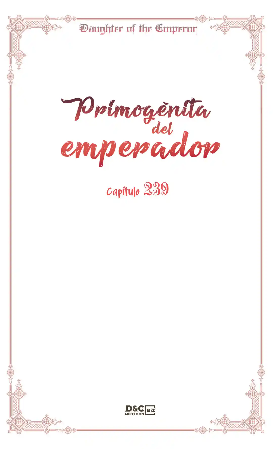 Primogénita Del Emperador - Capítulo 239 - Página 2 - LectorTMOo