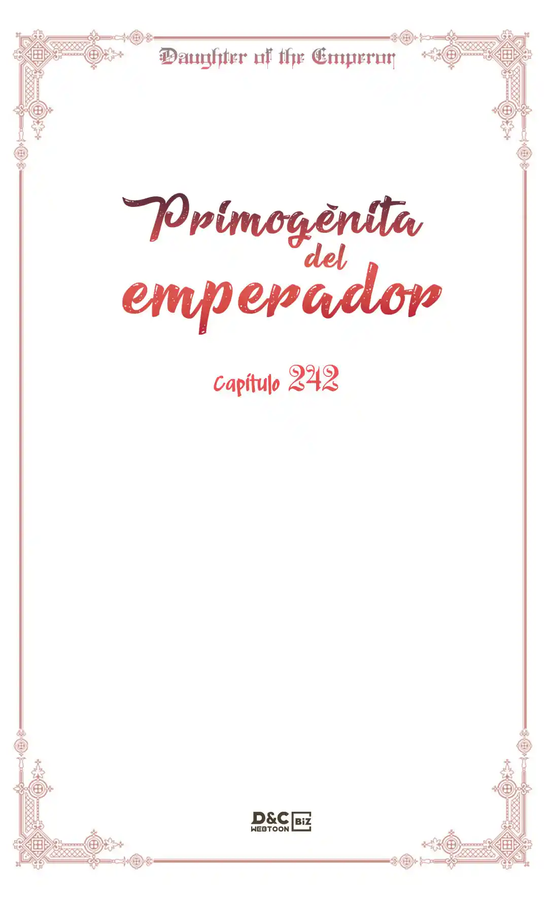 Primogénita Del Emperador - Capítulo 242 - Página 2 - LectorTMOo