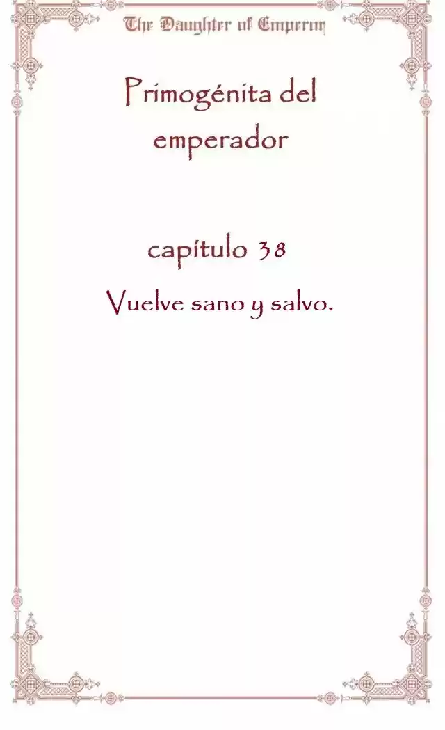 Primogénita Del Emperador - Capítulo 38 - Página 4 - LectorTMOo