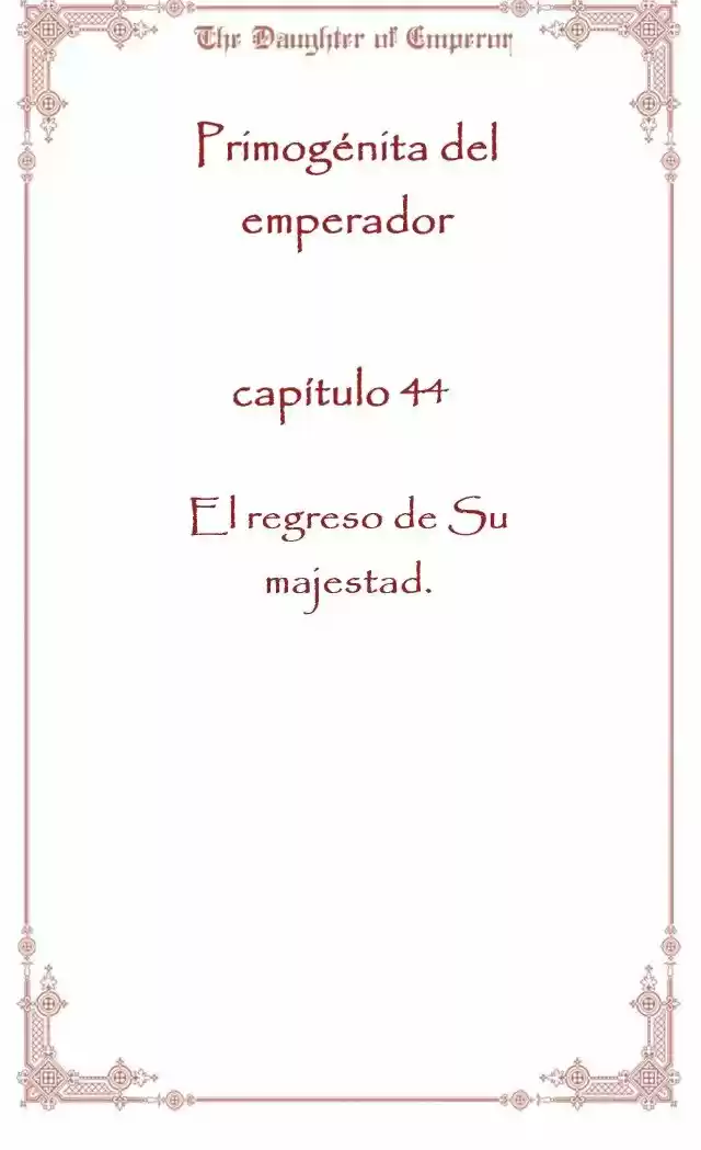 Primogénita Del Emperador - Capítulo 44 - Página 5 - LectorTMOo