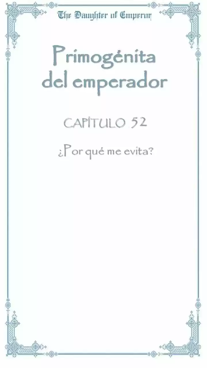 Primogénita Del Emperador - Capítulo 52 - Página 5 - LectorTMOo
