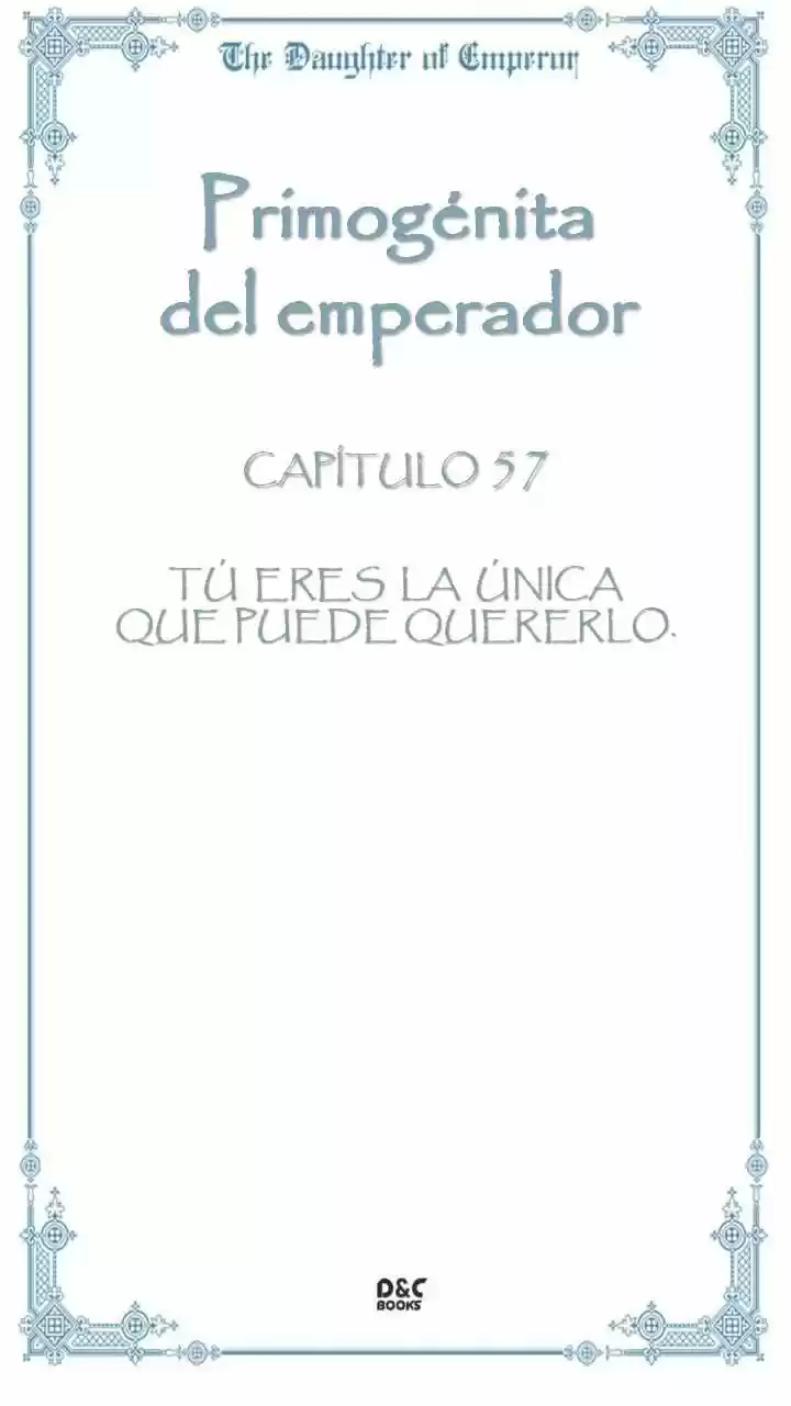 Primogénita Del Emperador - Capítulo 57 - Página 4 - LectorTMOo