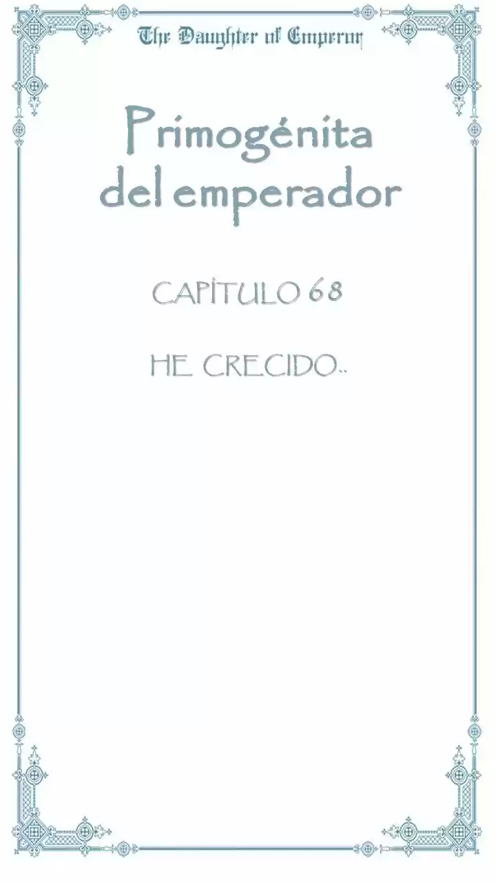 Primogénita Del Emperador - Capítulo 68 - Página 6 - LectorTMOo