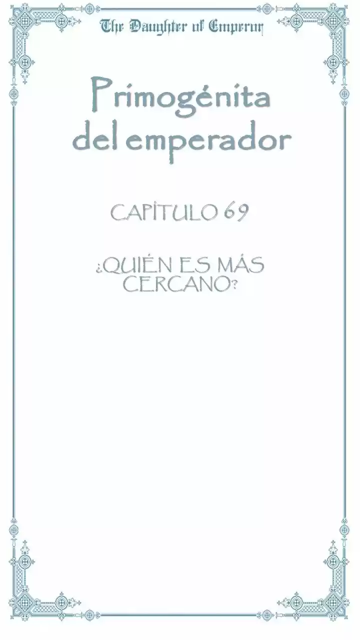 Primogénita Del Emperador - Capítulo 69 - Página 6 - LectorTMOo
