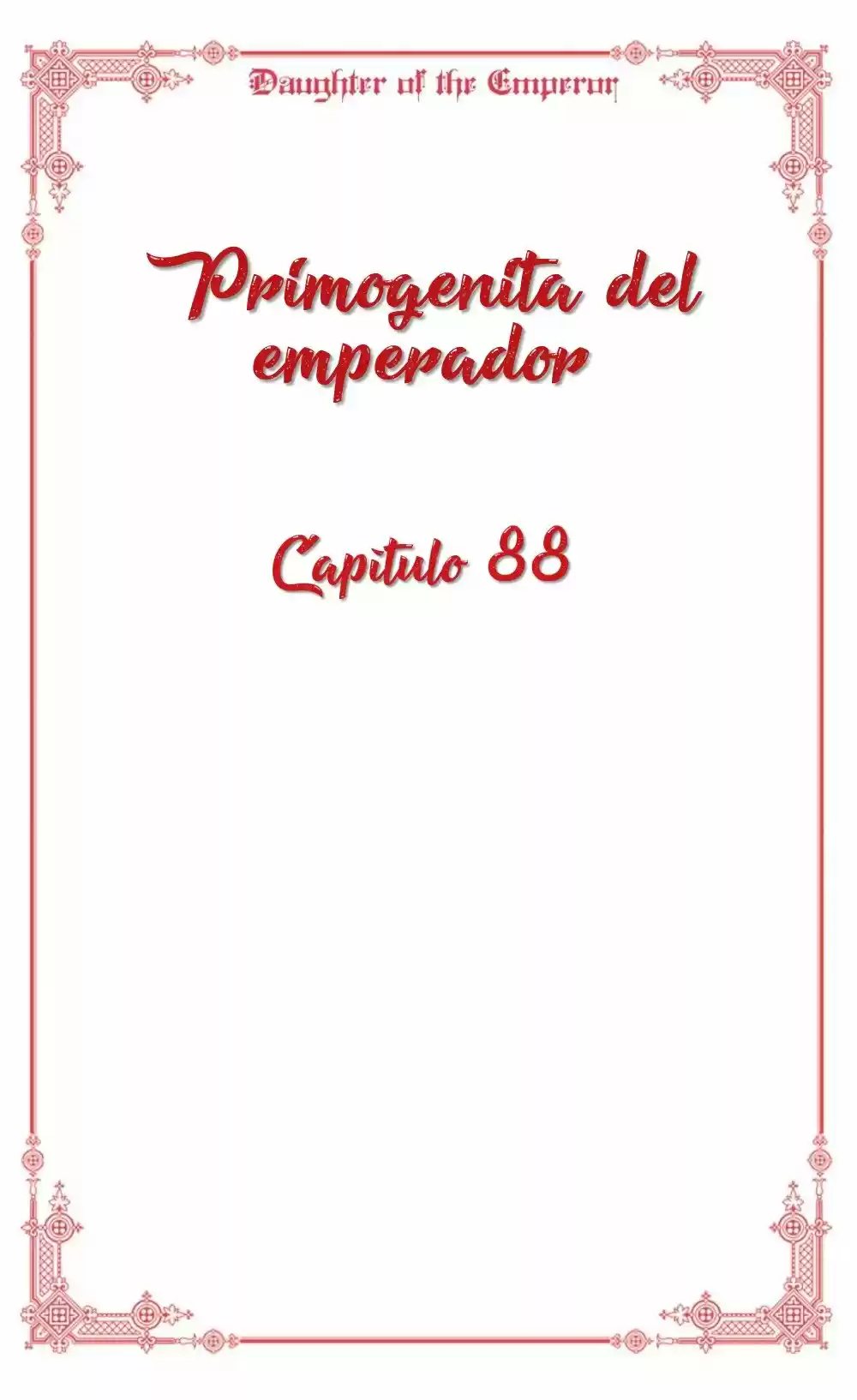 Primogénita Del Emperador - Capítulo 88 - Página 7 - LectorTMOo